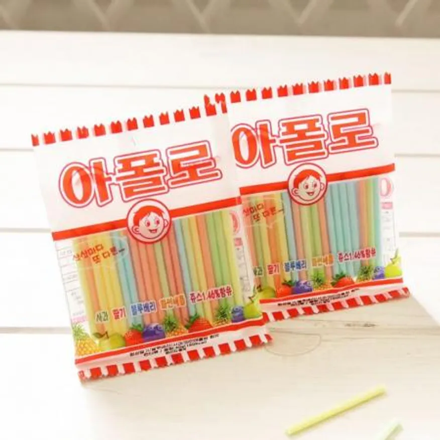 아폴로 40g 10개 옛날과자 추억의과자 업소용 이미지