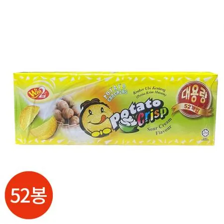 포테이토 크리스프 사워크림 15g X52개