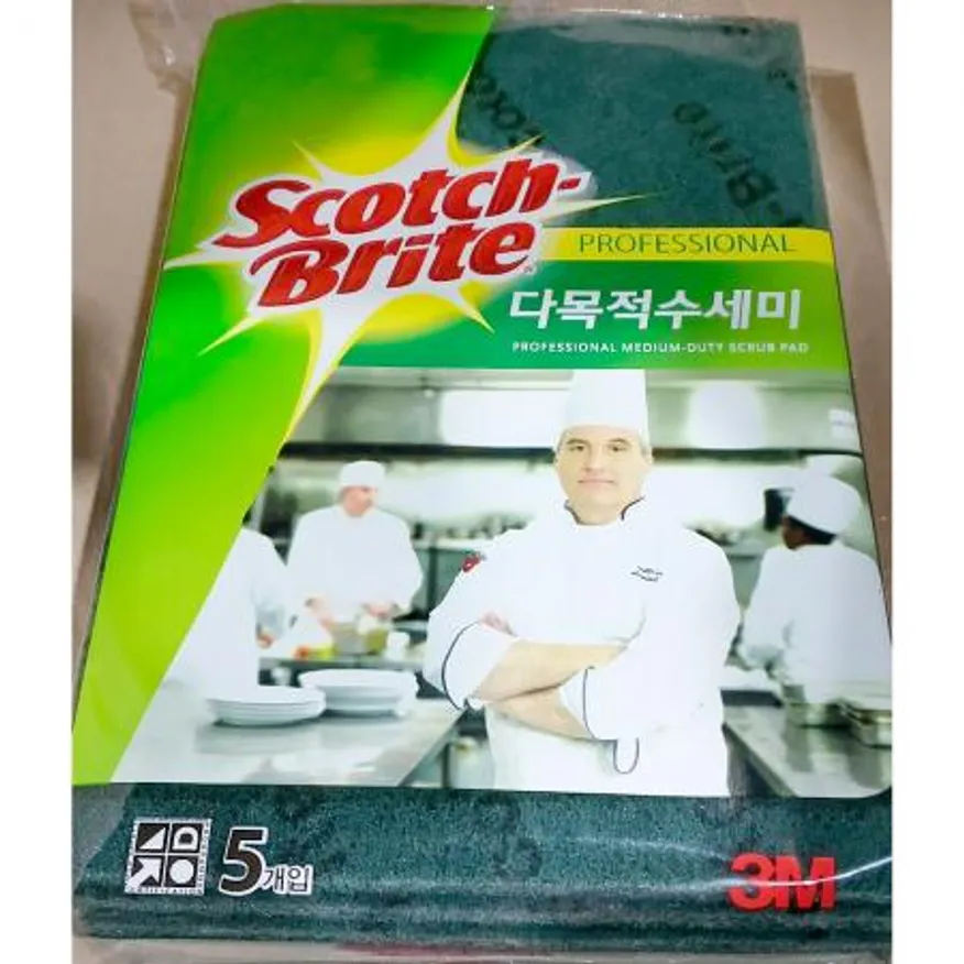 수세미 (3M 청색 스카치 5매) 업소용 이미지
