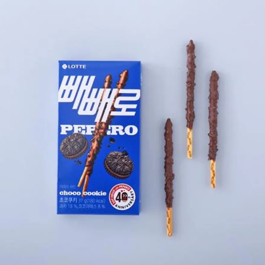 빼빼로 초코쿠키 10개 업소용 이미지