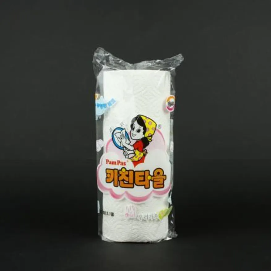 팜파스-키친타올 80매 1롤 업소용 이미지