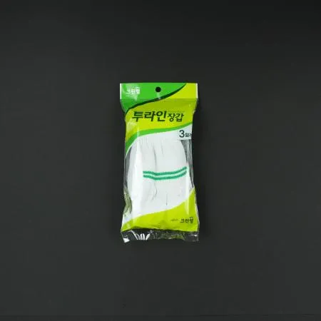 크린랩 투라인장갑 3켤레 업소용 이미지