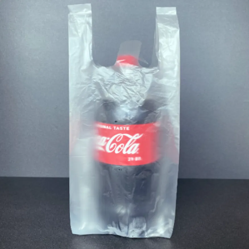 비닐봉투(1.25L)-HD음료 배달비닐 100장 업소용 이미지