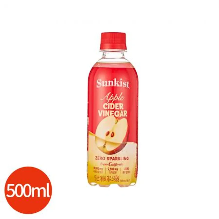 썬키스트 애사비 제로 스파클링 500ml x 20개 업소용 이미지