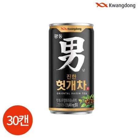 광동 진한 헛개차 업소용 175ml X30캔