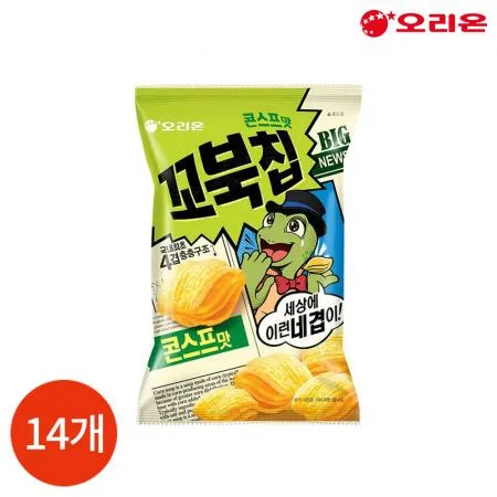 오리온 꼬북칩 콘스프맛 120g X14봉