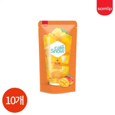 삼립 애플망고 에이드 230ml x 10개 업소용