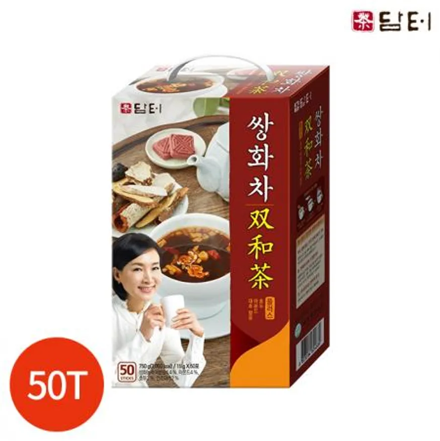 담터 쌍화차 플러스 15g x 50T 업소용 이미지