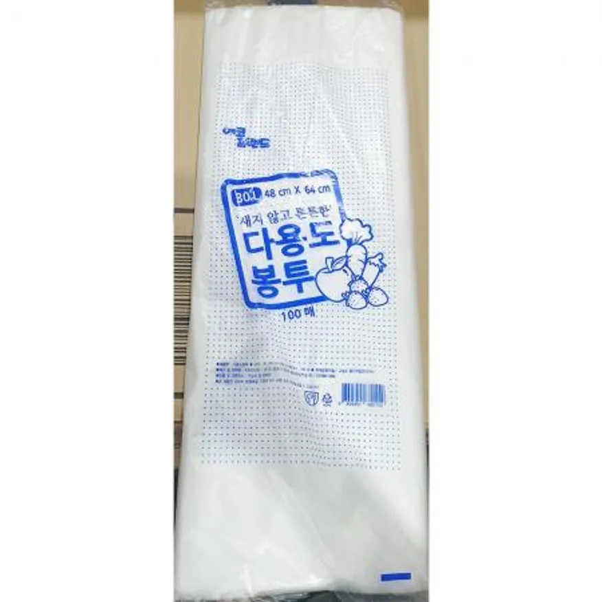 에코프랜드 다용도봉투흰색 30L 48x64cm 100매 업소용 이미지