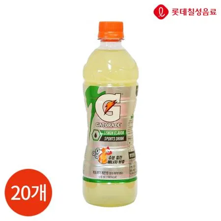 롯데 게토레이 PET 600ml X20