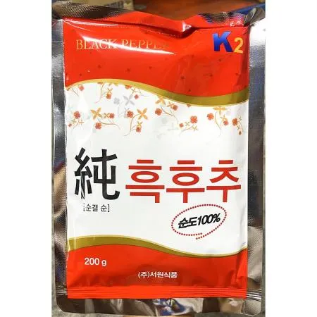 k2 순흑후추 200g 업소용 이미지