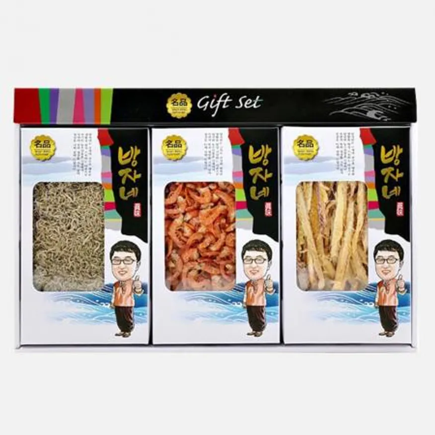 3종 건어물세트 볶음멸치두절새우황태채 업소용 이미지