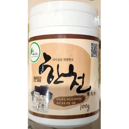 한천분말 (이슬 100g) 업소용 이미지