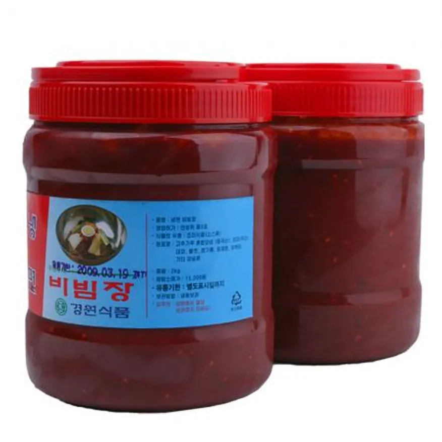 경원 냉면 비빔장 2kg*4개입 업소용 이미지