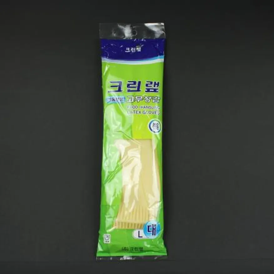 크린랩 고무장갑 식품전용 대 업소용 이미지