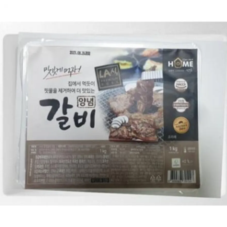 LA식 돼지 양념갈비 1kg 업소용 이미지