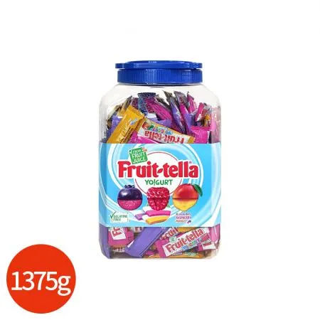 후르트텔라 과일맛 요구르트 츄 1375g