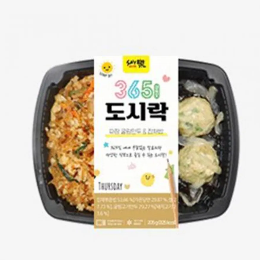 짜장 굴림만두&잡채밥 205g 업소용 이미지