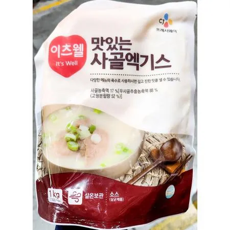 사골엑기스 (이츠웰 리뉴얼 1kg) 업소용