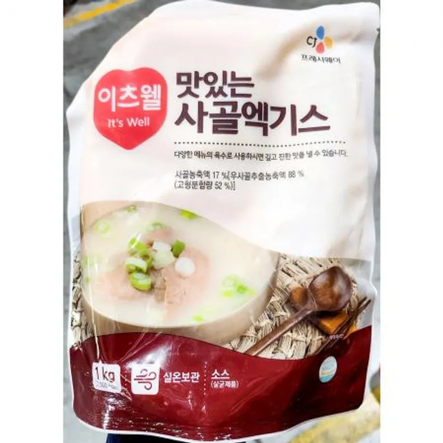 사골엑기스 (이츠웰 리뉴얼 1kg) 업소용 이미지