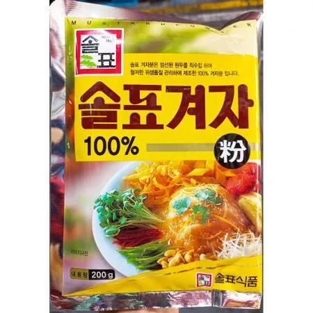솔표 겨자분말 200g 업소용 이미지