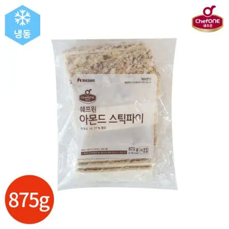 쉐프원 아몬드 스틱파이 생지 875g