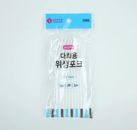 롯데-다회용 위생포크 10매입