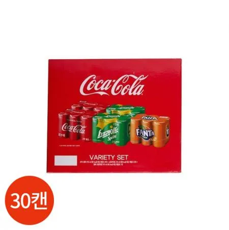 코카콜라 버라이어티 멀티팩 스프라이트 환타 30캔