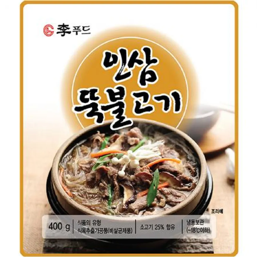 (이푸드)인삼뚝불고기 400g 업소용 이미지
