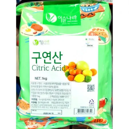 이슬나라 구연산 1kg 업소용