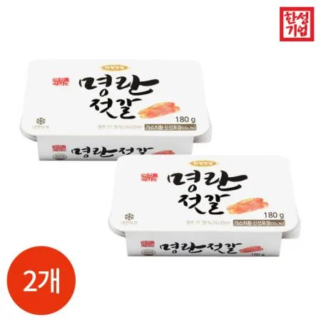 한성기업 명란젓갈 180g x 2개 업소용