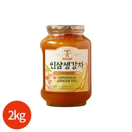 T 스탠다드 프리미엄 인삼 생강차 2kg 업소용
