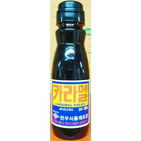천우식품제조장 카라멜 190ml PET 190g 업소용