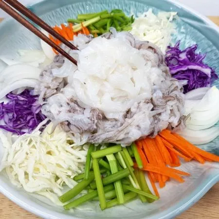 한치물회(다리+몸통) 2인분 업소용