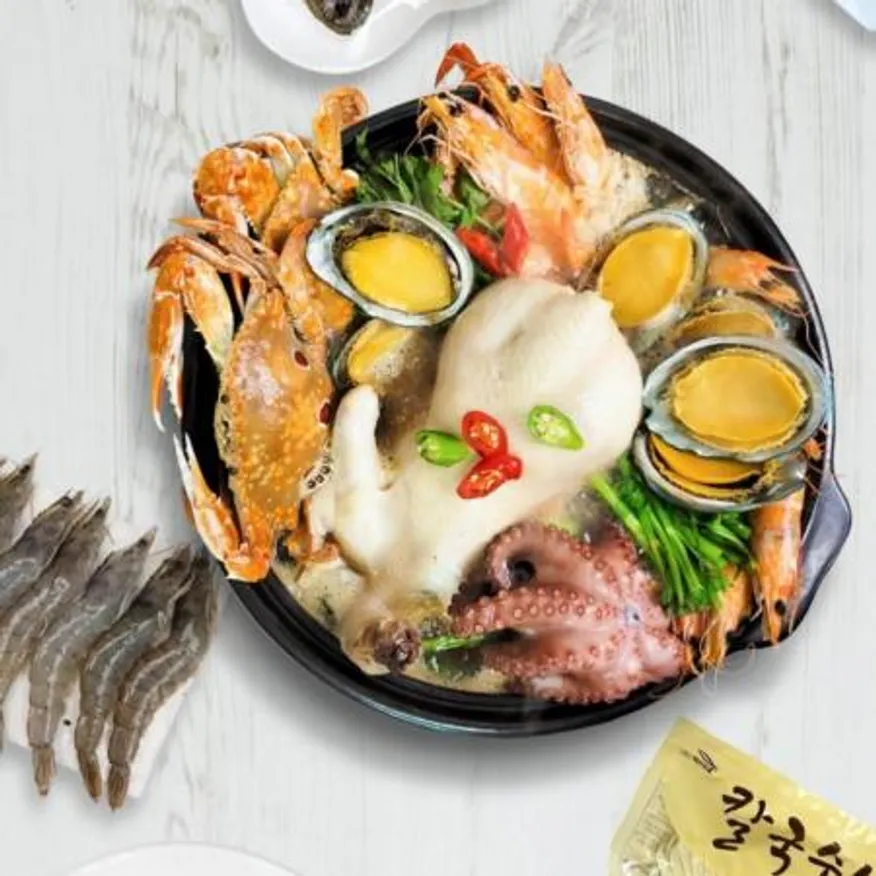 남해 전통 해신탕 3인용 업소용 이미지