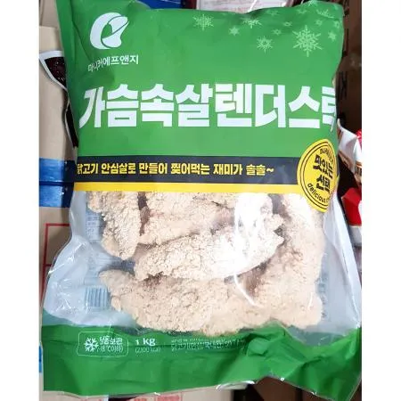 가슴살 텐더스틱 (마니커 약41g x24입 1kg) 업소용