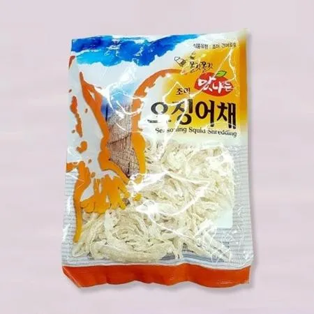 맛진미채 마트판매용 진미채소포장 120g