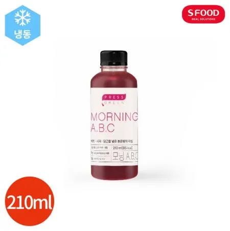 에스푸드 착즙주스 모닝 ABC 210ml x 4개 업소용
