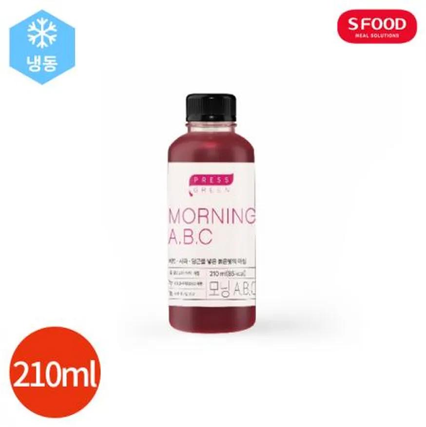 에스푸드 착즙주스 모닝 ABC 210ml x 4개 업소용 이미지