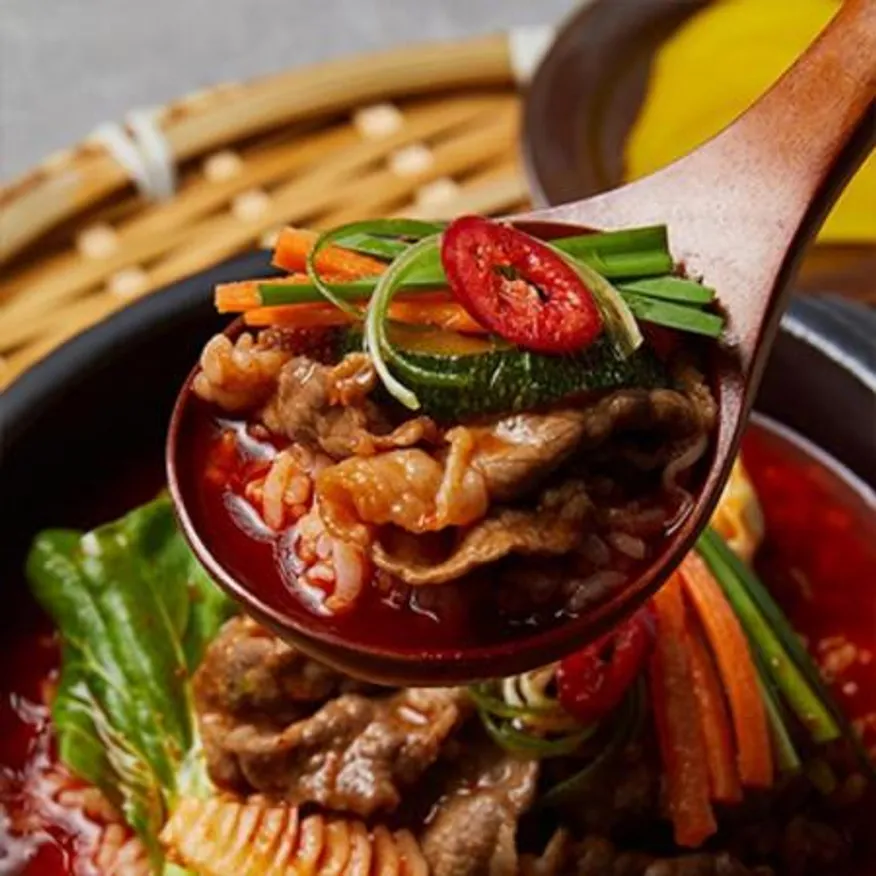 한우물 차돌 짬뽕국밥210g 업소용 이미지