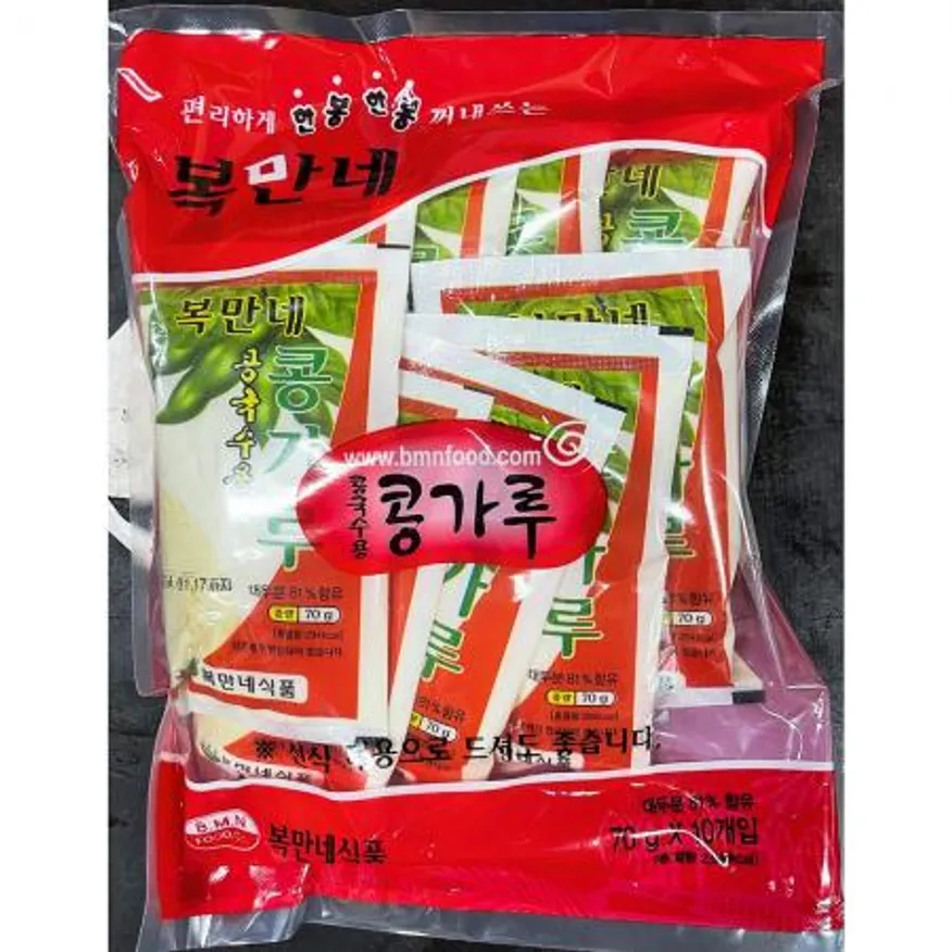 일회용 복만네 콩가루 70g x10입 업소용 이미지