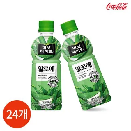 미닛메이드 알로에 350ml x 24PET 업소용