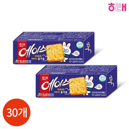 해태 에이스 121g X30개