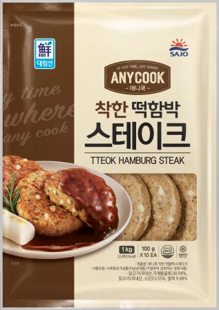 애니쿡 착한떡함박 스테이크