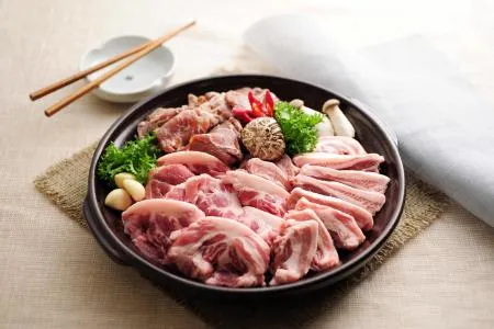 [샘플용]덜미살(두원)_미박 3kg * 1팩 | 즐거운인생고기