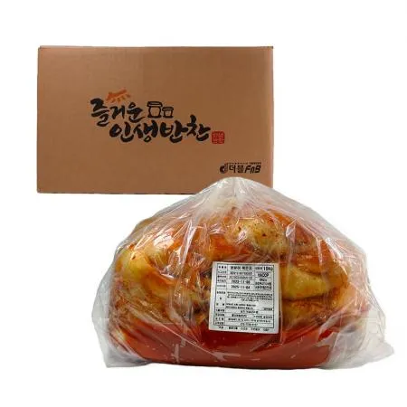 꽃분이숙성 포기김치(묵은지) 10kg | 즐거운인생반찬 이미지