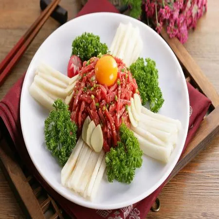 우둔(홍두깨) 육회용 5mm/ 1kg*5팩 | 즐거운인생고기