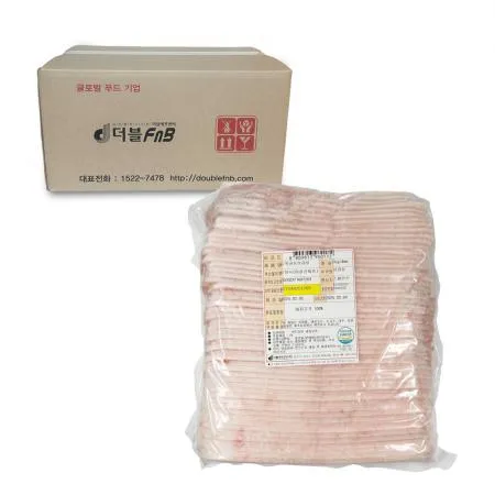 듀록 냉삼 4mm/2kg*10팩 | 즐거운인생고기