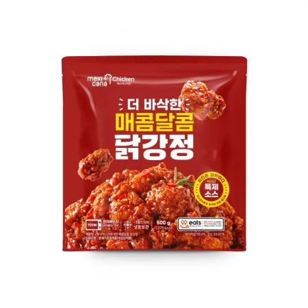 멕시카나 더바삭한 매콤달콤 닭강정 6kg(500g*12개)
