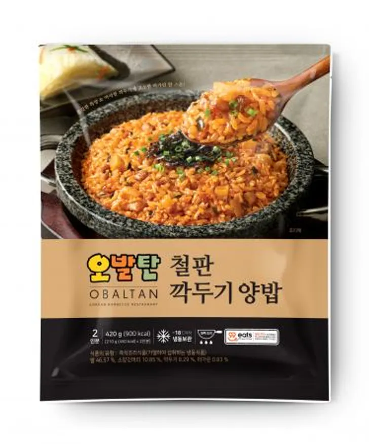 오발탄 철판 깍두기 양밥 420g 이미지